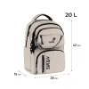 Ортопедический рюкзак Kite Education Teens Prime K26-2594M-1, бежевый - Фото№3
