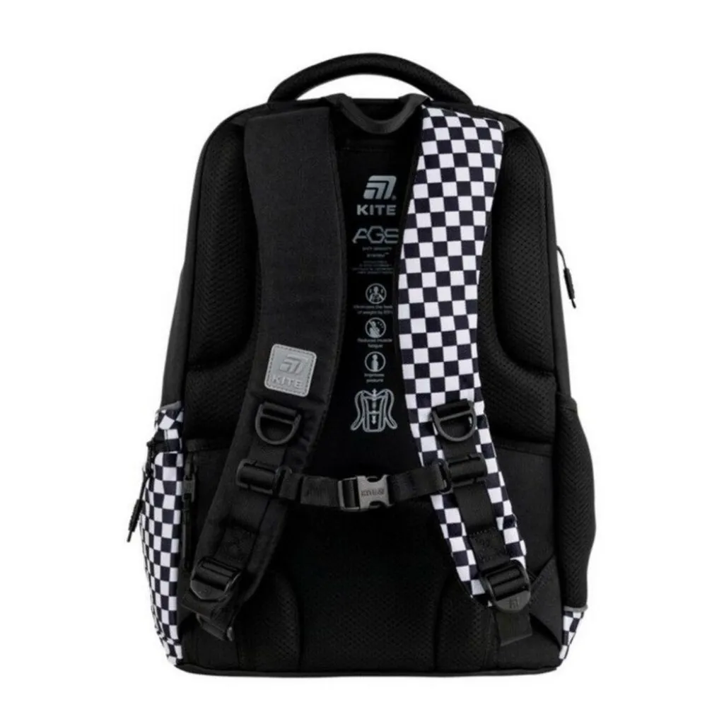 Ортопедический рюкзак Kite Education Teens Driving Mood K26-727L, черный
