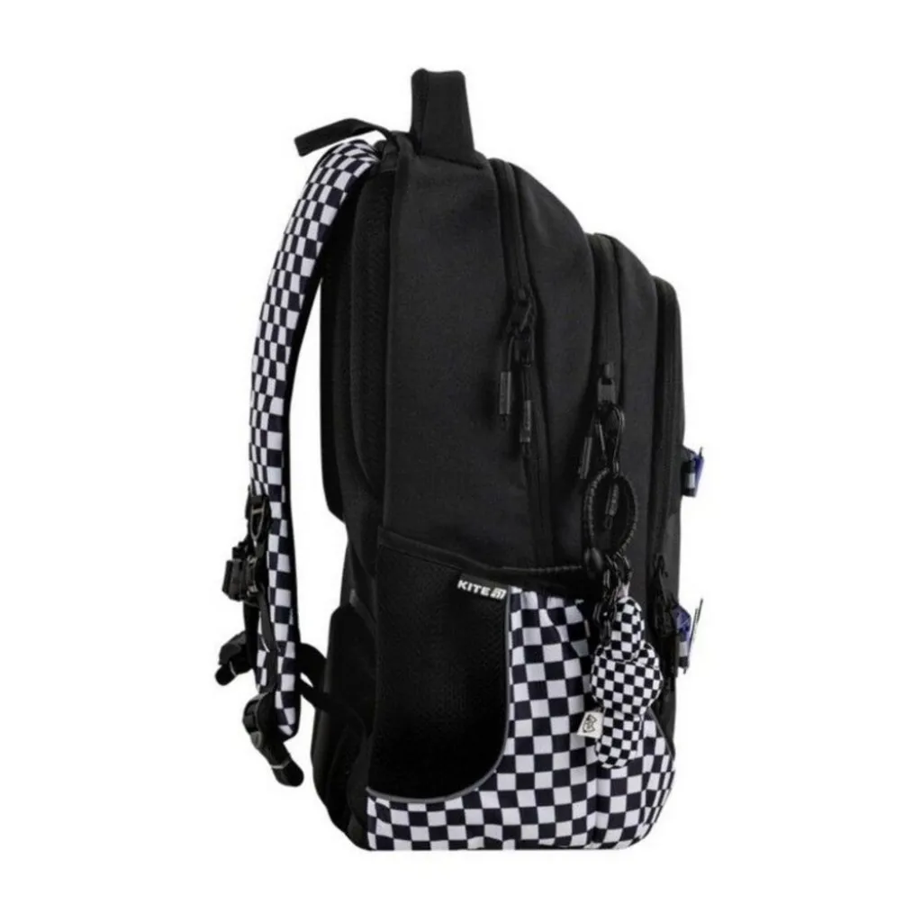 Ортопедический рюкзак Kite Education Teens Driving Mood K26-727L, черный