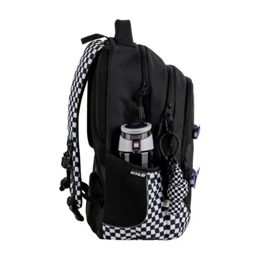 Ортопедический рюкзак Kite Education Teens Driving Mood K26-727L, черный