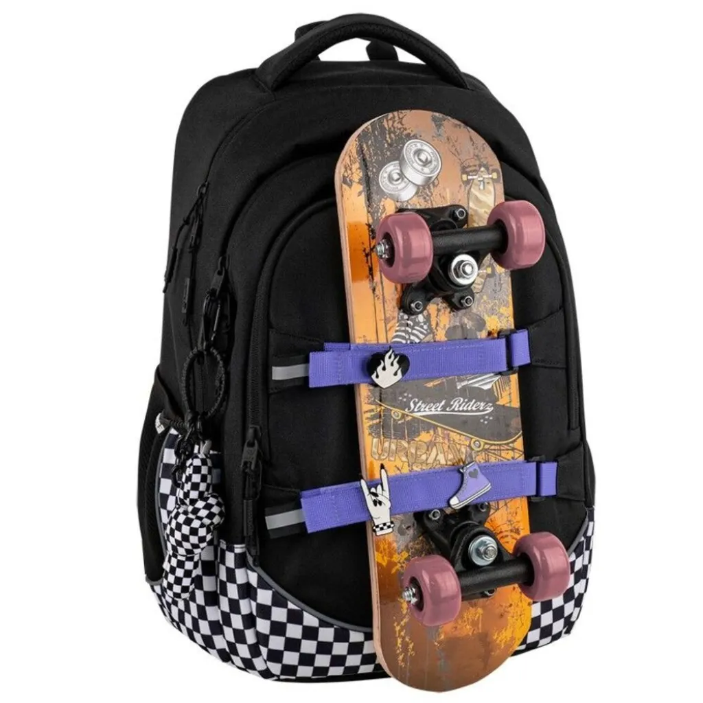 Ортопедический рюкзак Kite Education Teens Driving Mood K26-727L, черный