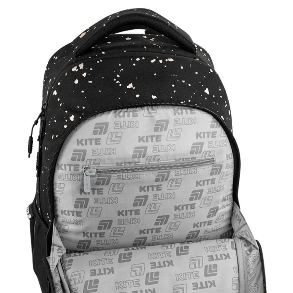 Ортопедический рюкзак Kite Education Teens Holographic K26-727M-1, черный Ортопедический рюкзак Kite Education Teens Holographic K26-727M-1, черный