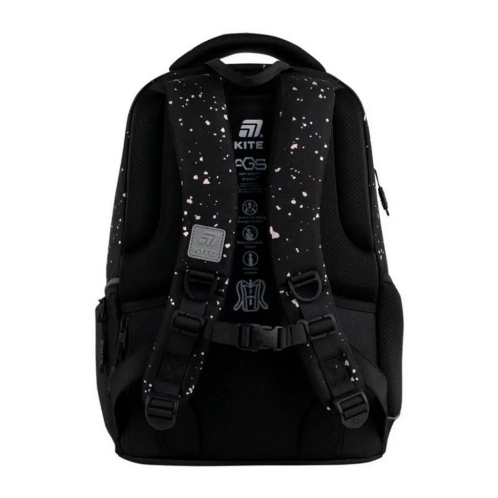 Ортопедический рюкзак Kite Education Teens Holographic K26-727M-1, черный Ортопедический рюкзак Kite Education Teens Holographic K26-727M-1, черный