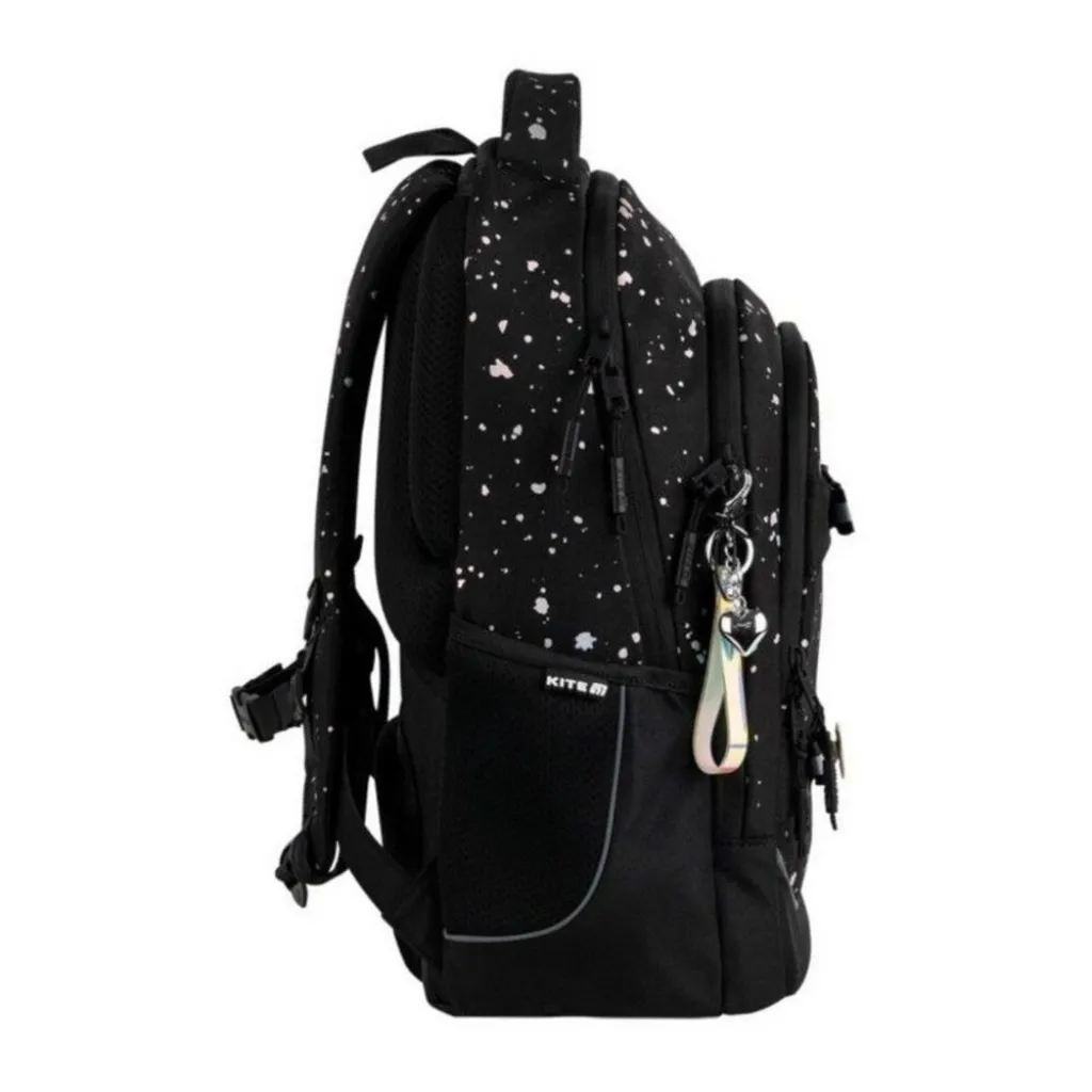 Ортопедический рюкзак Kite Education Teens Holographic K26-727M-1, черный Ортопедический рюкзак Kite Education Teens Holographic K26-727M-1, черный