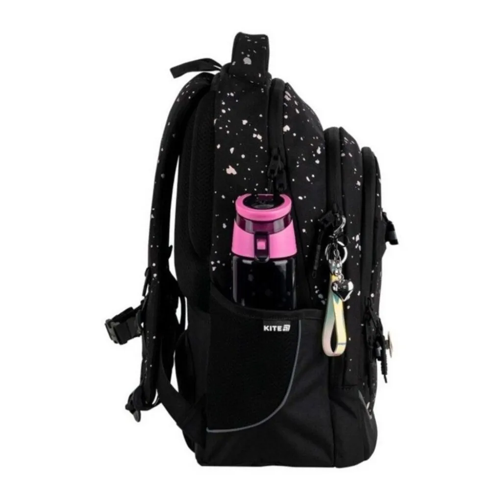 Ортопедический рюкзак Kite Education Teens Holographic K26-727M-1, черный Ортопедический рюкзак Kite Education Teens Holographic K26-727M-1, черный