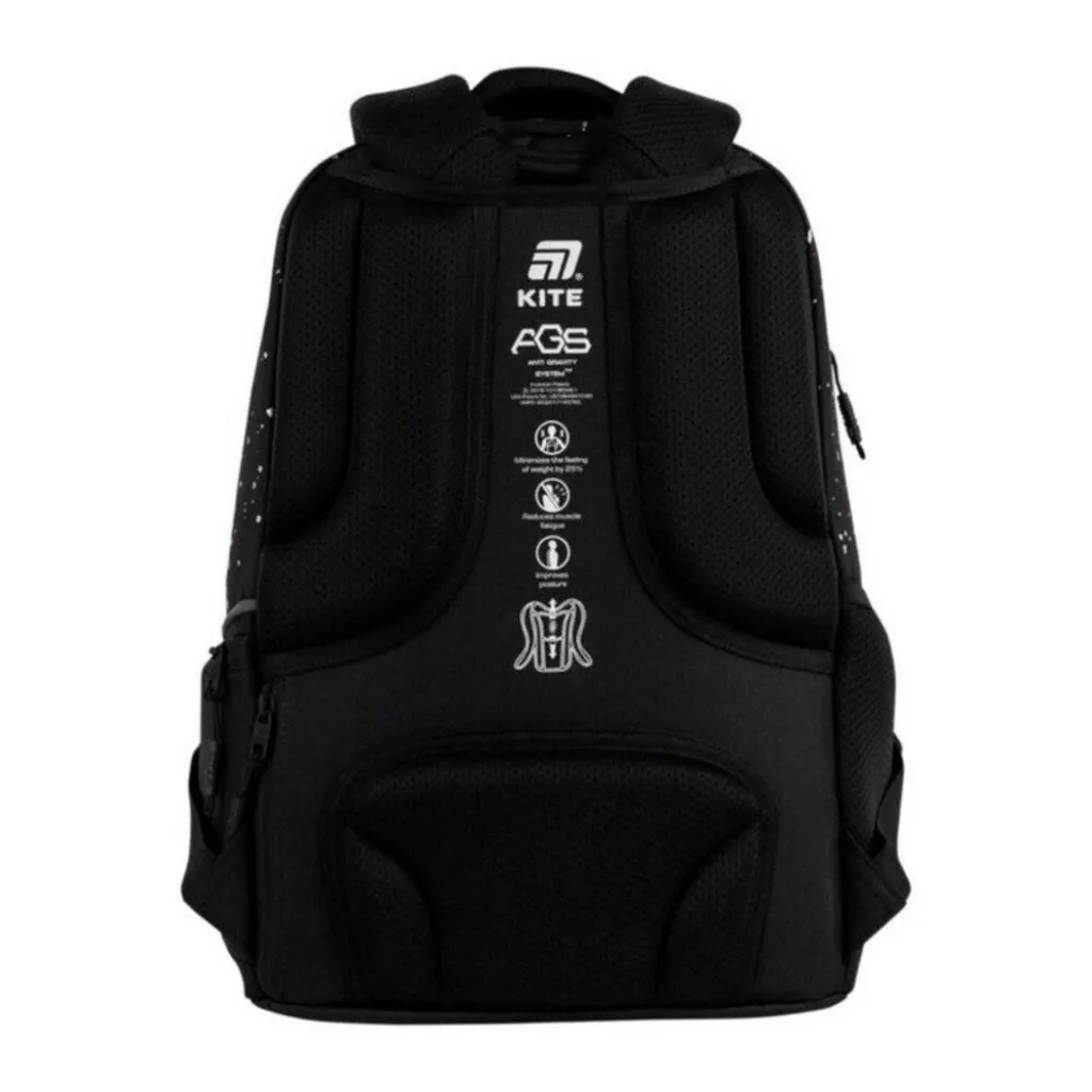 Ортопедический рюкзак Kite Education Teens Holographic K26-727M-1, черный Ортопедический рюкзак Kite Education Teens Holographic K26-727M-1, черный