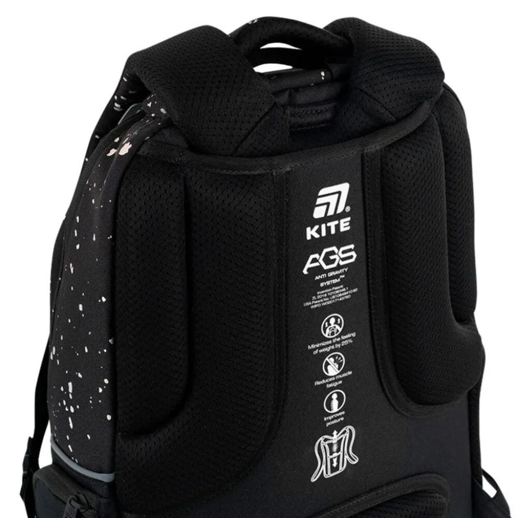 Ортопедический рюкзак Kite Education Teens Holographic K26-727M-1, черный Ортопедический рюкзак Kite Education Teens Holographic K26-727M-1, черный