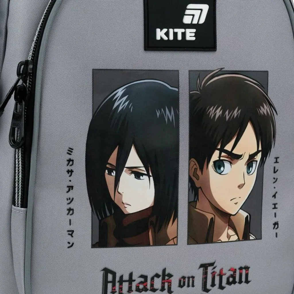 Ортопедический рюкзак Kite Education Teens Attack on Titan AT26-8001M, серый Ортопедический рюкзак Kite Education Teens Attack on Titan AT26-8001M, серый