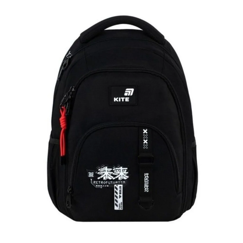 Ортопедический рюкзак Kite Education Teens Anime Boy K26-905M-3, черный Ортопедический рюкзак Kite Education Teens Anime Boy K26-905M-3, черный
