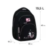 Ортопедический рюкзак Kite Education Teens Kuromi HK26-905M, черный - Фото№3