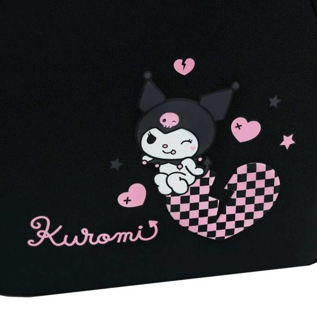 Ортопедичний рюкзак Kite Education Teens Kuromi HK26-905M, чорний Ортопедичний рюкзак Kite Education Teens Kuromi HK26-905M, чорний