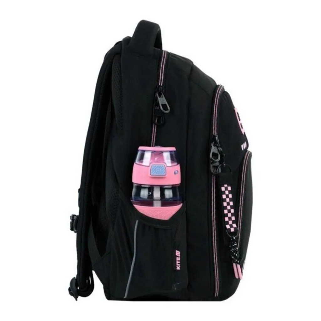 Ортопедичний рюкзак Kite Education Teens Kuromi HK26-905M, чорний Ортопедичний рюкзак Kite Education Teens Kuromi HK26-905M, чорний
