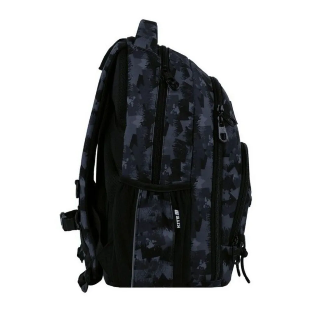 Ортопедический рюкзак Kite Education Teens Power Inside K26-905M-4, черный Ортопедический рюкзак Kite Education Teens Power Inside K26-905M-4, черный