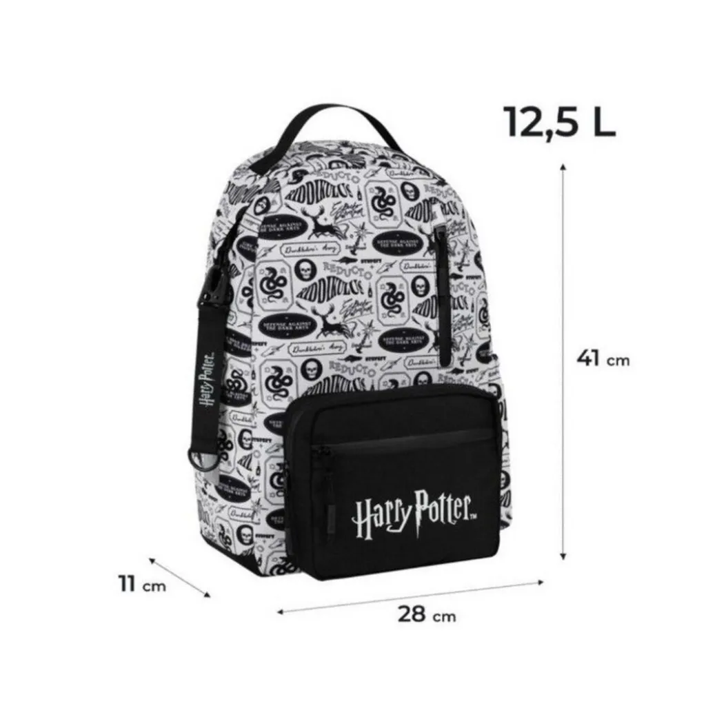 Городской ортопедический рюкзак Kite Education Teens Harry Potter HP26-949M, белый Городской ортопедический рюкзак Kite Education Teens Harry Potter HP26-949M, белый