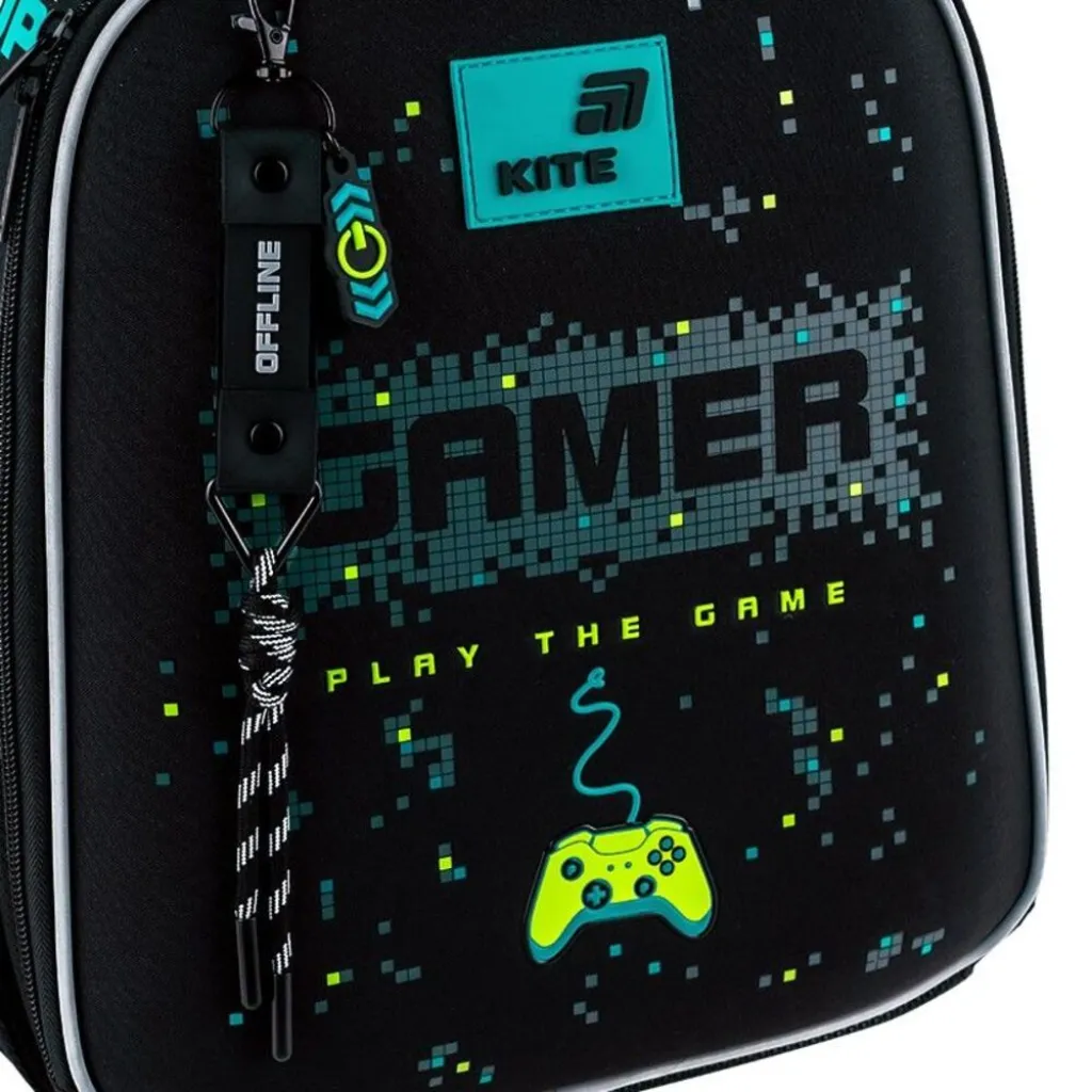 Ортопедический рюкзак Kite Education Play the Game K26-555S-9, черный