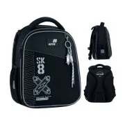 Ортопедичний рюкзак Kite Education Skate K26-555S-7, чорний Ортопедичний рюкзак Kite Education Skate K26-555S-7, чорний