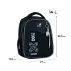 Ортопедический рюкзак Kite Education Skate K26-555S-7, черный - Фото№3