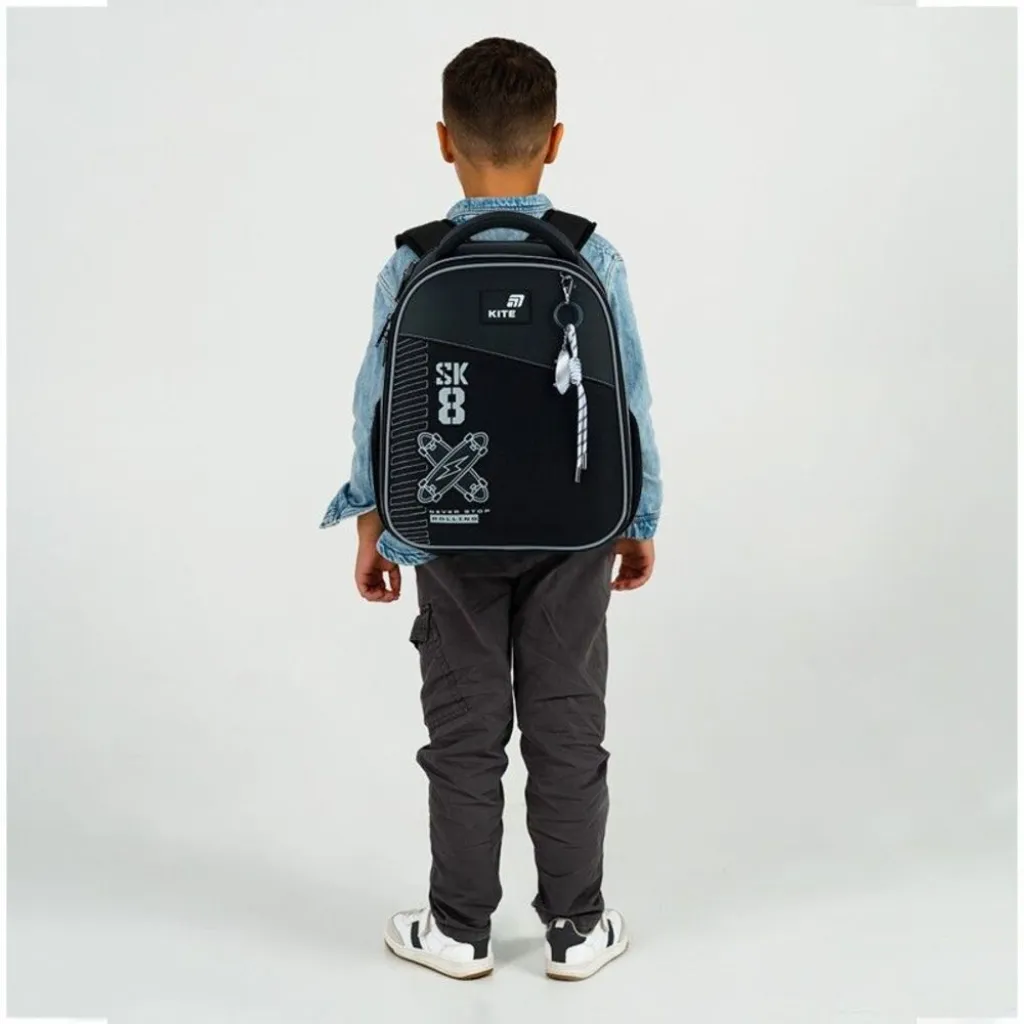 Ортопедический рюкзак Kite Education Skate K26-555S-7, черный