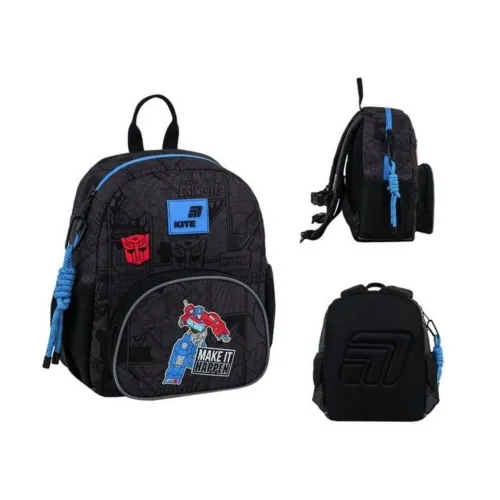 Дитячий рюкзак для хлопчиків Kite Kids Transformers TF26-2727XS, чорний - Фото№1 Дитячий рюкзак для хлопчиків Kite Kids Transformers TF26-2727XS, чорний - Фото№1