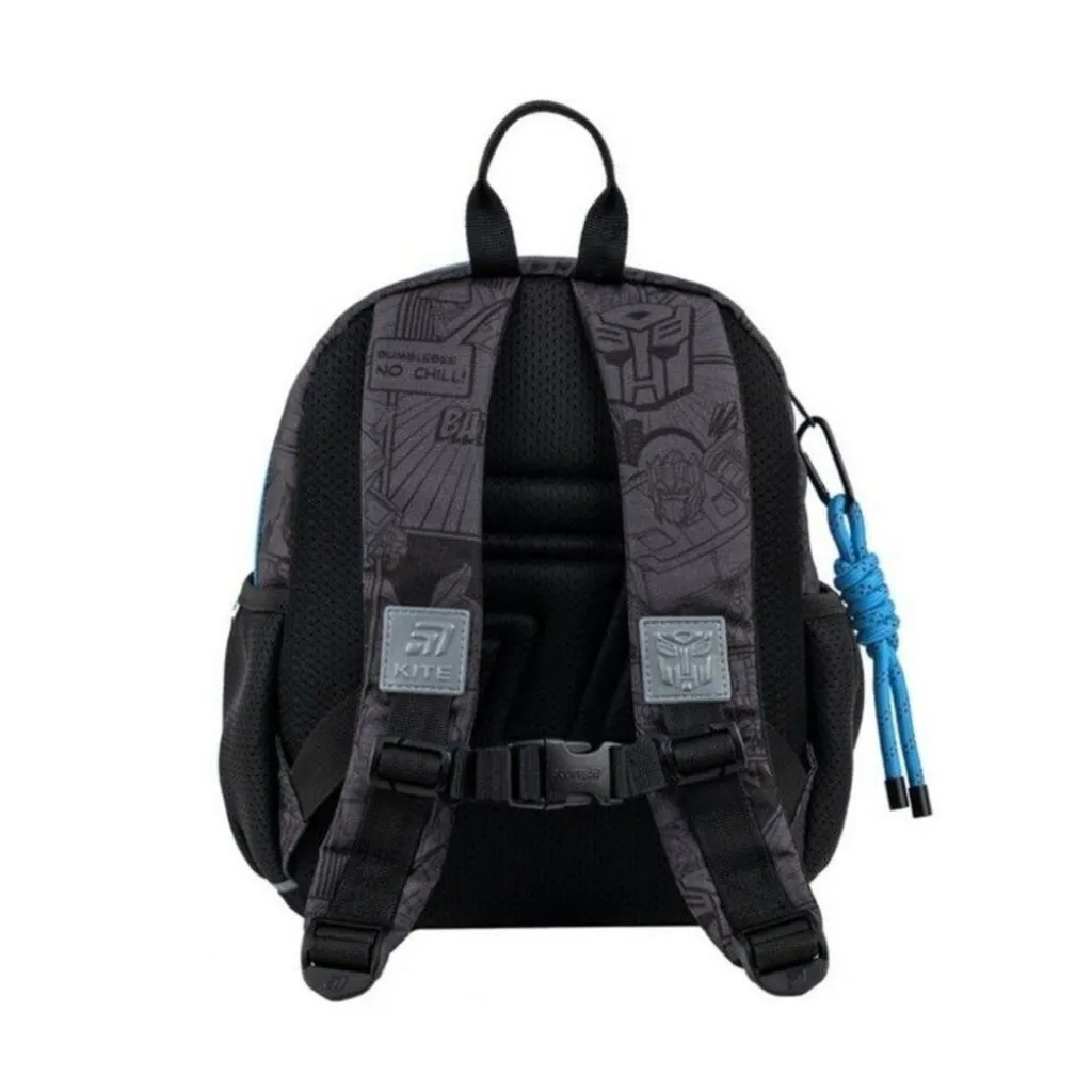 Дитячий рюкзак для хлопчиків Kite Kids Transformers TF26-2727XS, чорний Дитячий рюкзак для хлопчиків Kite Kids Transformers TF26-2727XS, чорний