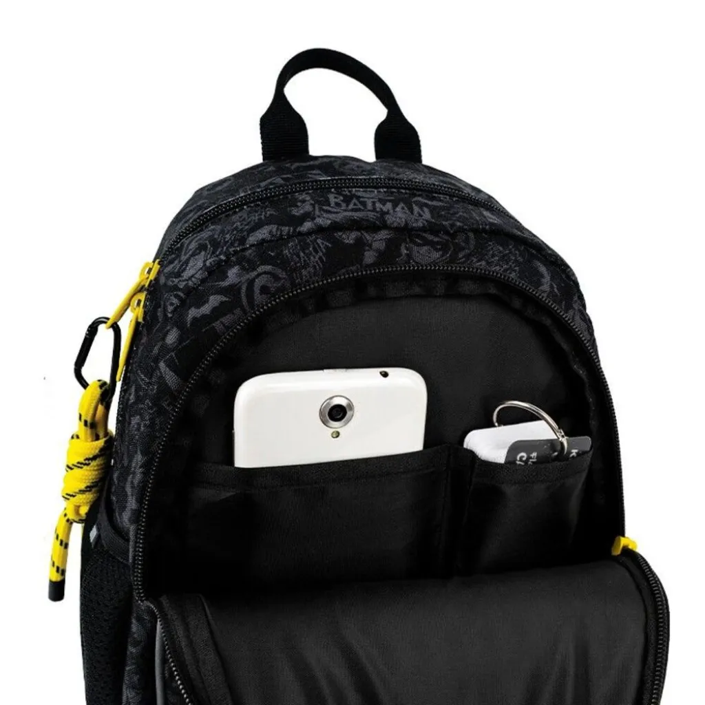 Дитячий рюкзак для хлопчиків Kite Kids DC Comics DC26-2735XS, чорний Дитячий рюкзак для хлопчиків Kite Kids DC Comics DC26-2735XS, чорний