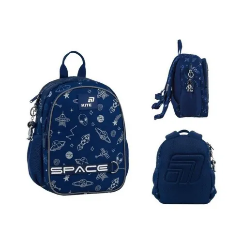 Детский рюкзак для мальчиков Kite Kids In Space K26-2735XS, синий - Фото№1