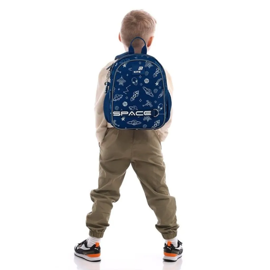 Детский рюкзак для мальчиков Kite Kids In Space K26-2735XS, синий