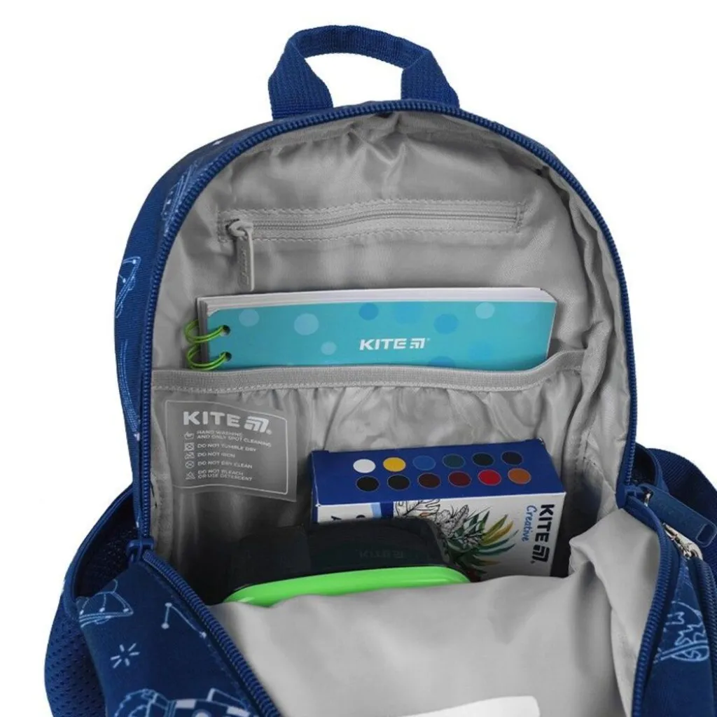 Детский рюкзак для мальчиков Kite Kids In Space K26-2735XS, синий
