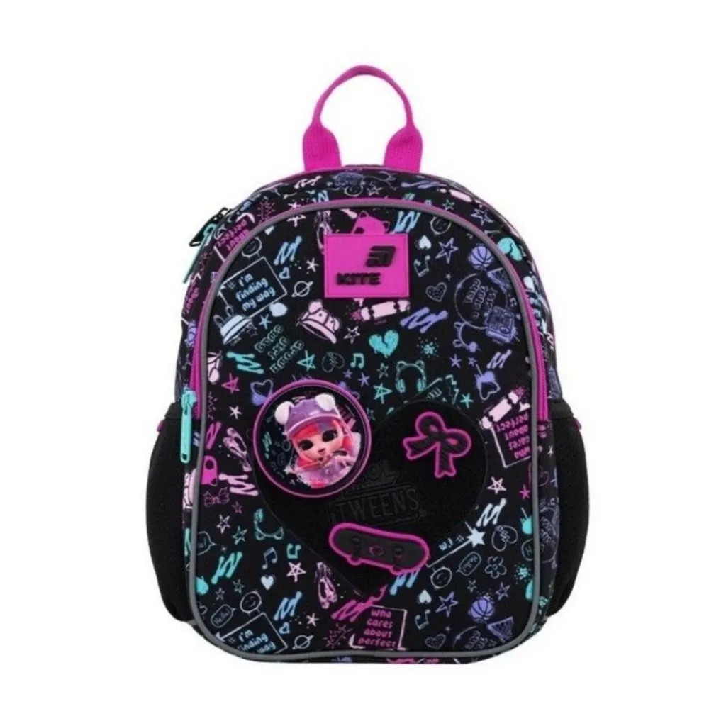 Детский рюкзак для девочек Kite Kids LOL LO26-2735XS, черный Детский рюкзак для девочек Kite Kids LOL LO26-2735XS, черный