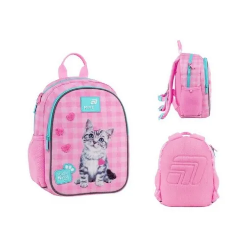 Детский рюкзак для девочек Kite Kids Studio Pets SP26-2735XS, розовый - Фото№1