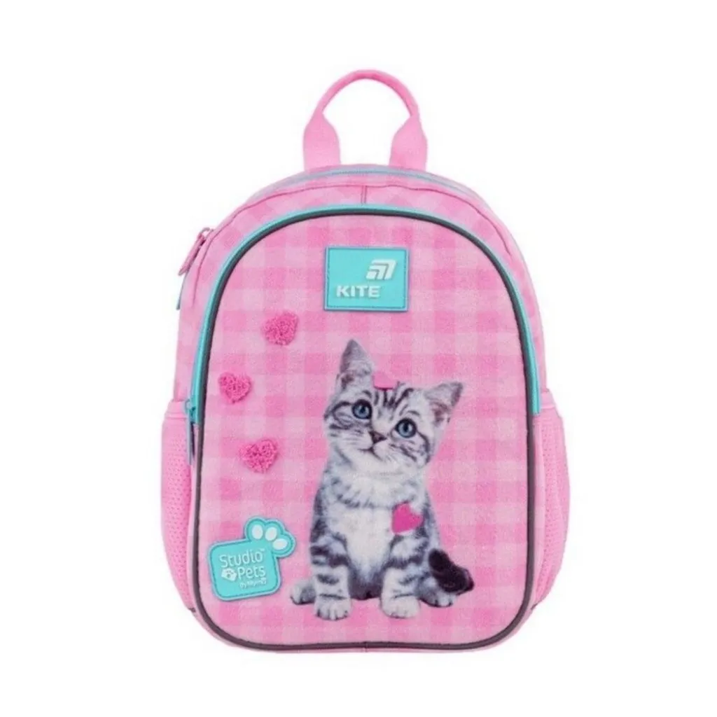 Детский рюкзак для девочек Kite Kids Studio Pets SP26-2735XS, розовый