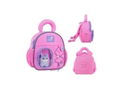 Дитячий рюкзак для дівчаток Kite Kids Cat&Fun K26-2737XXS-1, рожевий