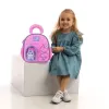 Детский рюкзак для девочек Kite Kids Cat&Fun K26-2737XXS-1, розовый - Фото№15