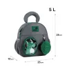 Детский рюкзак для мальчиков Kite Kids Croco Boo K26-2737XXS-2, серый - Фото№3