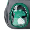 Детский рюкзак для мальчиков Kite Kids Croco Boo K26-2737XXS-2, серый - Фото№10