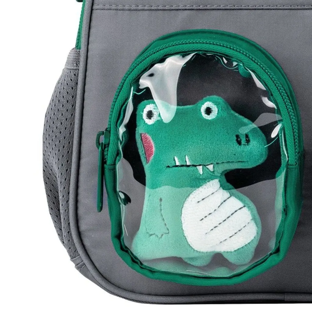 Детский рюкзак для мальчиков Kite Kids Croco Boo K26-2737XXS-2, серый