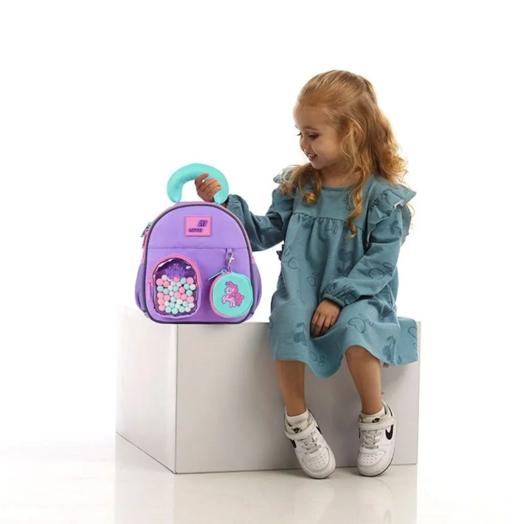 Детский рюкзак для девочек Kite Kids My Little Pony LP26-2737XXS, сиреневый Детский рюкзак для девочек Kite Kids My Little Pony LP26-2737XXS, сиреневый