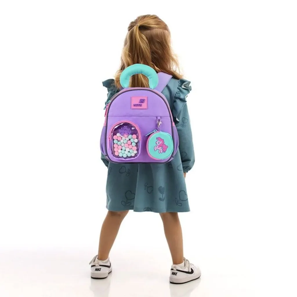 Детский рюкзак для девочек Kite Kids My Little Pony LP26-2737XXS, сиреневый Детский рюкзак для девочек Kite Kids My Little Pony LP26-2737XXS, сиреневый