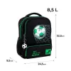Детский рюкзак для мальчиков Kite Kids Football K26-559XS-2, черный - Фото№3