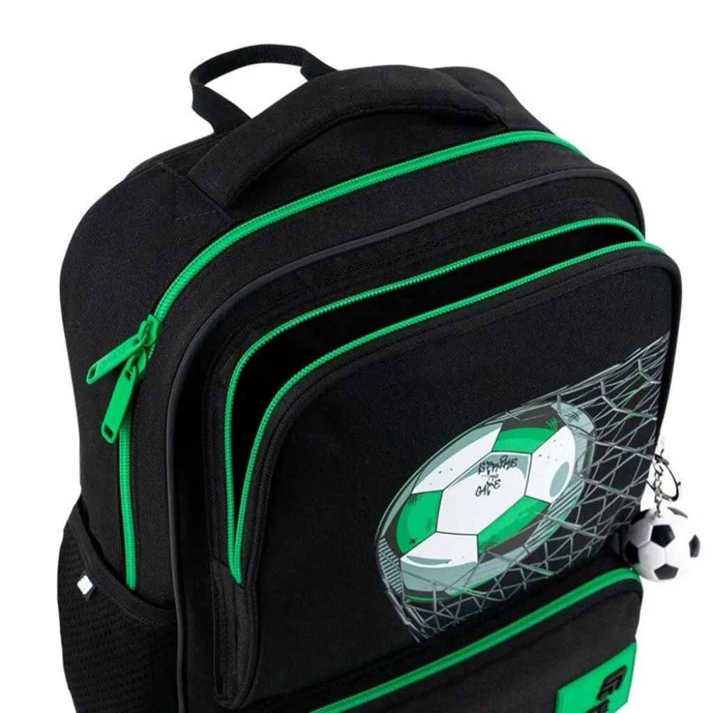 Детский рюкзак для мальчиков Kite Kids Football K26-559XS-2, черный