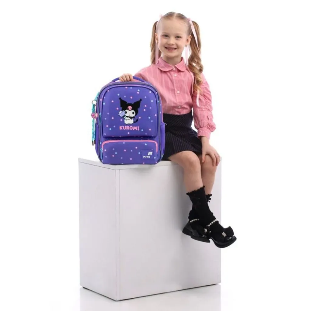Детский рюкзак для девочек Kite Kids Kuromi HK26-559XS-1, фиолетовый