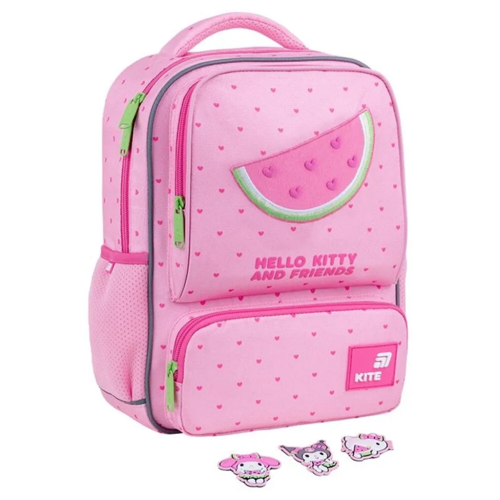 Детский рюкзак для девочек Kite Kids Hello Kitty HK26-559XS-2, розовый Детский рюкзак для девочек Kite Kids Hello Kitty HK26-559XS-2, розовый