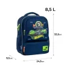 Детский рюкзак для мальчиков Kite Kids Hot Wheels HW26-559XS, синий - Фото№3
