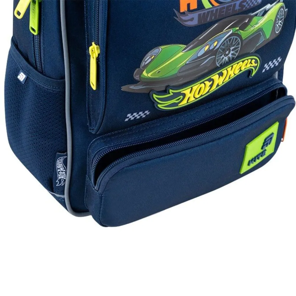 Детский рюкзак для мальчиков Kite Kids Hot Wheels HW26-559XS, синий