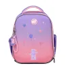 Ортопедический рюкзак каркасный YES H-100 Cute Bear, сиренево-розовый - Фото№4