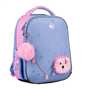 Ортопедичний рюкзак каркасний YES H-100 Cute Bear Teddy, бузково-рожевий Ортопедичний рюкзак каркасний YES H-100 Cute Bear Teddy, бузково-рожевий