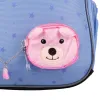 Ортопедический рюкзак каркасный YES H-100 Cute Bear Teddy, сиренево-розовый - Фото№15