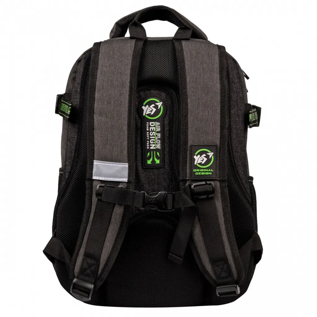 Ортопедичний рюкзак YES Skate Ramp TS-109, сірий Ортопедичний рюкзак YES Skate Ramp TS-109, сірий