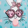 Ортопедичний рюкзак каркасний YES H-100 Funny Bunny, блакитний - Фото№13