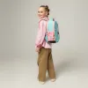 Ортопедичний рюкзак каркасний YES H-100 Funny Bunny, блакитний - Фото№14
